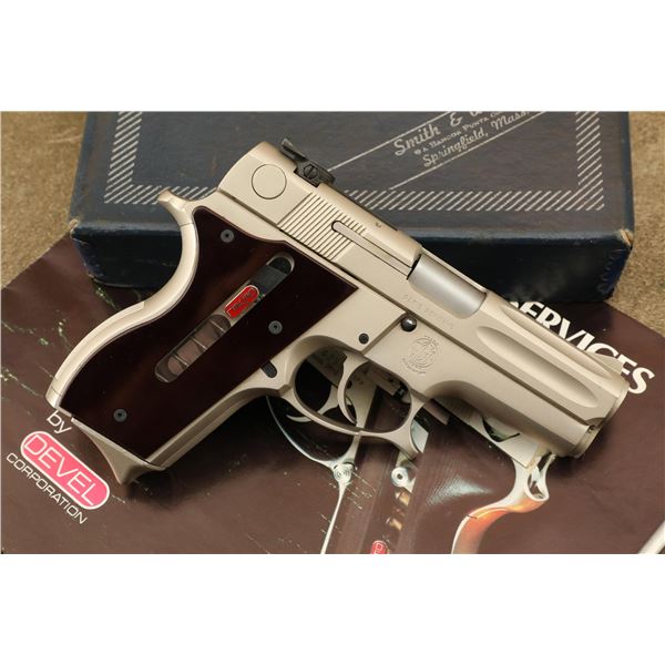 Devel Custom Smith & Wesson S&W Model 59 Full House 9mm Semi-Auto Pistol, S/N "007"