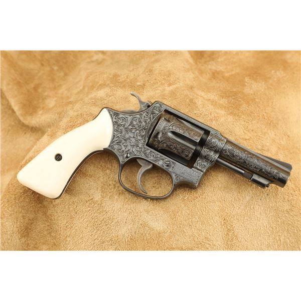 Dot Taffin's Ogawa Master Engraved Smith & Wesson 31-1 Flat Latch 32 Regulation Police