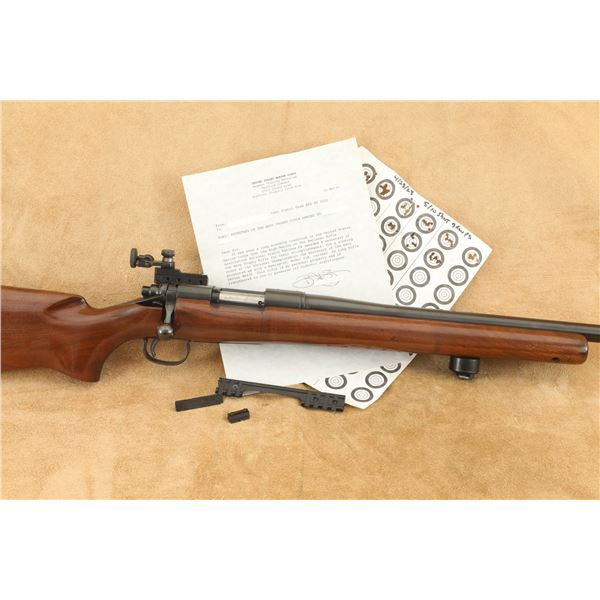 USMC Navy Trophy Remington Model 40-X .22 LR Military Trainer Bolt Action Rifle, 1959 C&R