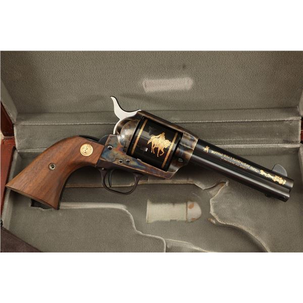 Cased Colt Buffalo Bill Cody Centennial Single Action Army SAA .45 Revolver, 1983 ATF C&R