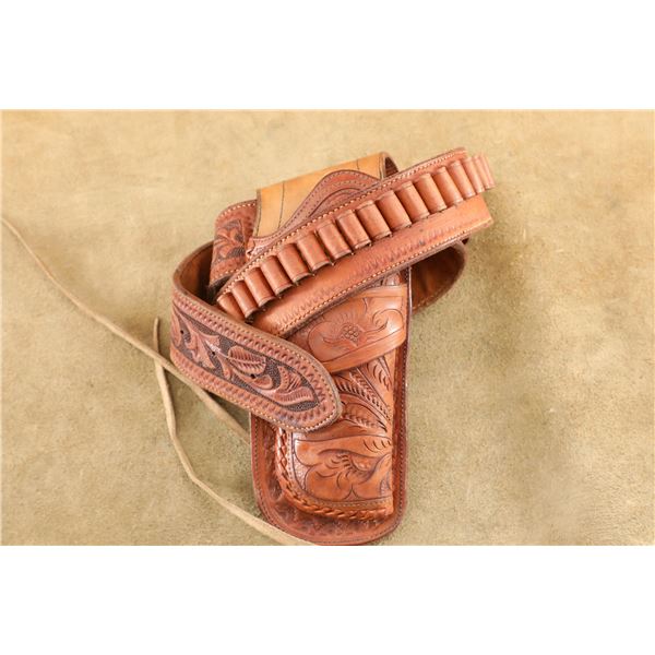 Stembridge Gun Rentals RH Holster Rig With North & Judd Buckle For 4 5/8" Colt SAA