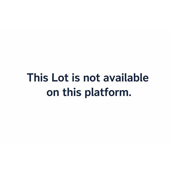 Lot Unavailable On This Platform