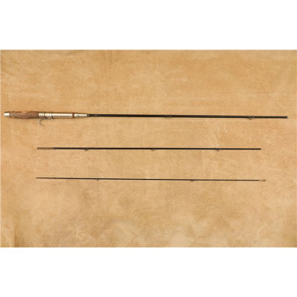 Abbey & Imbrie Riverside Steel Rod 8 Foot Vintage Early 20th Century Fishing Rod