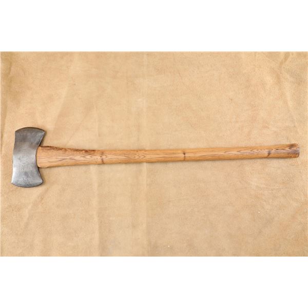 Winchester Western Pattern Double Bit Axe with Replacement 36" Handle Vintage