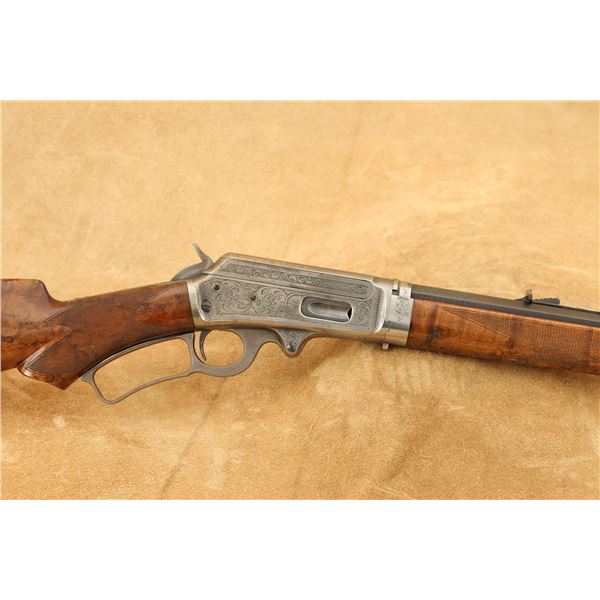 Factory Engraved Marlin 1893 Takedown Deluxe Birdseye Maple .38-55 24" 1/2 Octagon Lever Rifle 1907