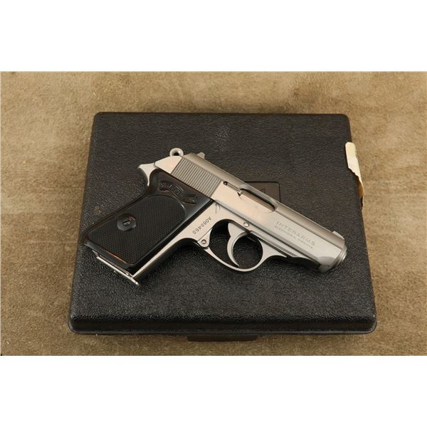 Boxed Walther Interarms USA PPK Stainless 9mm Kurz .380 ACP 3.25" Semi Automatic Pistol, 1993