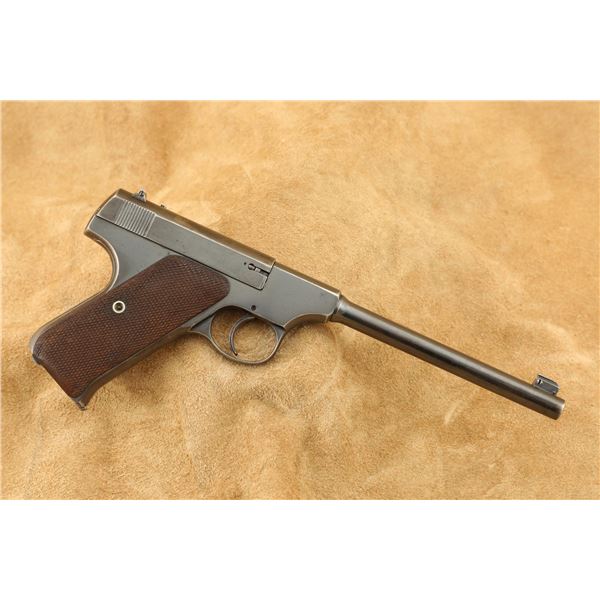 Four Digit Colt Woodsman Target Model 1st Series .22 LR 6.625" Semi-Auto Pistol, 1919 C&R