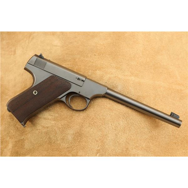 Colt Woodsman 1st Series Target Model 6 5/8" .22 LR Semi-Automatic Pistol, 1934 C&R