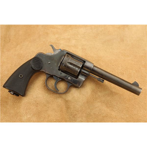 Scarce Colt New Service Model 5.5" .44 Russian SA/DA Double Action Revolver, 1905 C&R