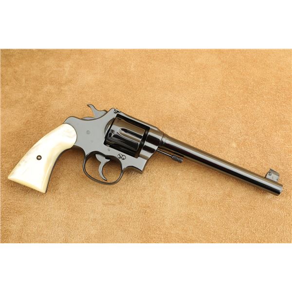 Colt New Service Target Model 7.5" .45 LC SA/DA Double Action Revolver, 1926 C&R