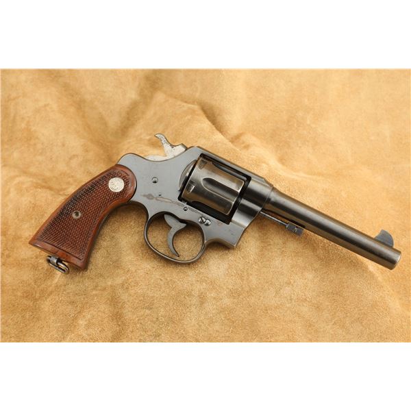 Colt New Service Model 5.5" .38-40 Winchester WCF SA/DA Double Action Revolver, 1923 C&R