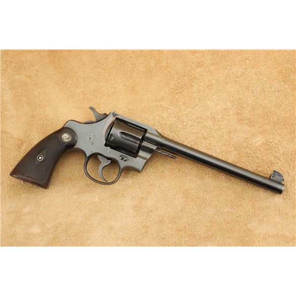 Colt Officers Model Target 7.5" .38 Special SA/DA Double Action Target Revolver, 1914 C&R