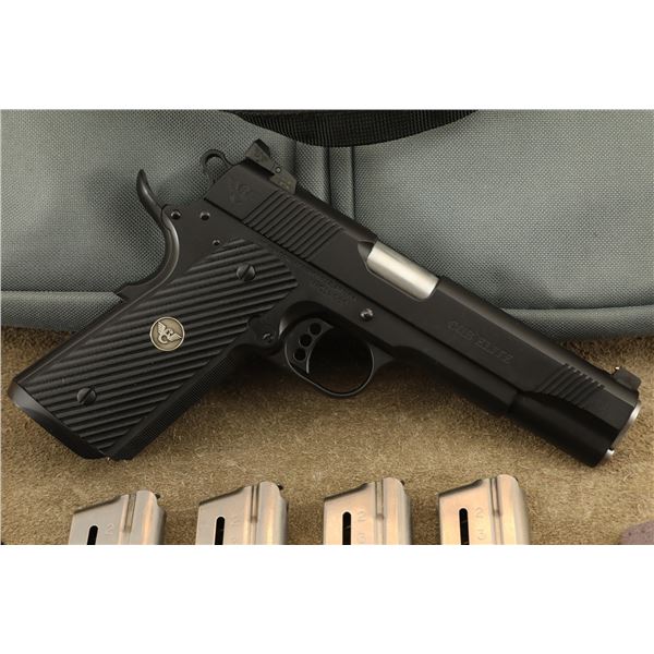 Top-Tier Wilson Combat CQB Elite Full Size 1911 9mm Semi-Auto Pistol, Magazines, Threaded Barrel