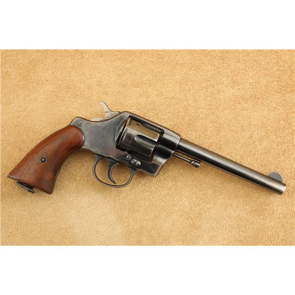 US Colt Model 1901 New Army R.A.C. J.T.T. Blue 6" .38 LC Double Action Revolver, 1903 C&R