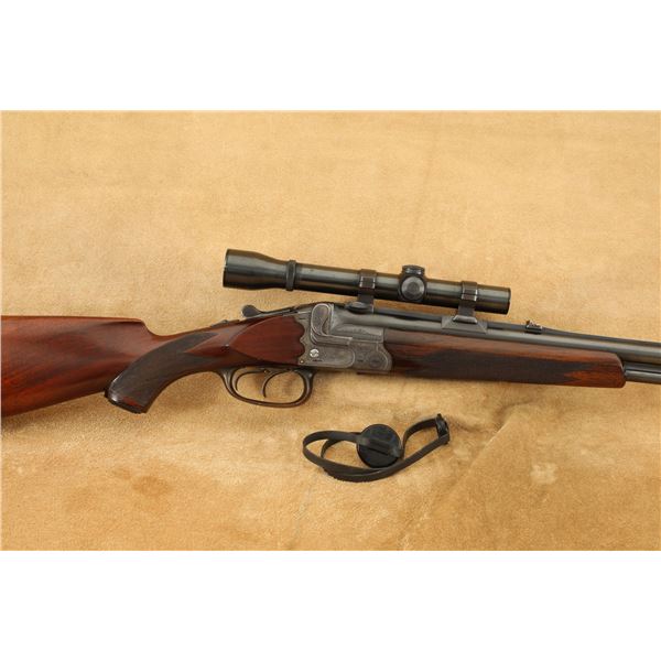 Geco Bockbuchsflinte 12 GA 8x57mmR Rifle Shotgun Combination Gun & Scope, 1935 C&R