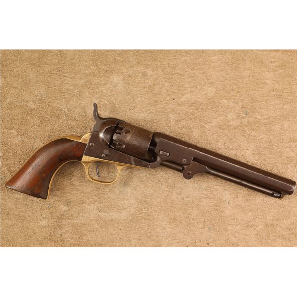 Colt Model 1849 Pocket One Line New York 6-Shot .31 Cal 6" Percussion Revolver, 1866 Antique