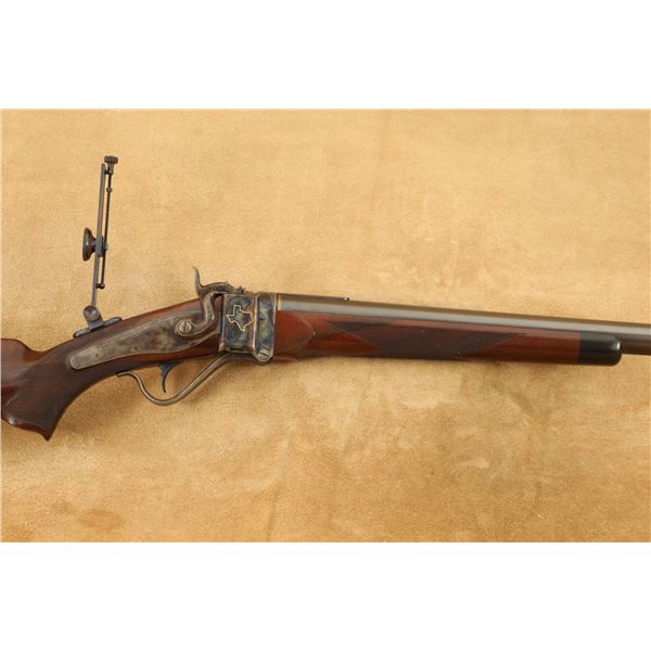 Engraved Axtell Rifle Co. Model 1877 Sharps 34" .45-70 Gov't Falling Block Single Shot, 1990s
