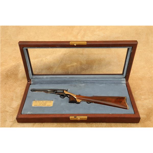 Colt 1861 Navy Miniature Revolver & Detachable Stock 1:2.125 Scale Cased Set