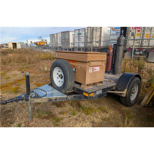 2022 TRAILERS UNLIMITED 5' X 8' WELDING TRAILER