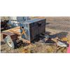 Image 1 : CUSTOM 4' X 80" FLAT DECK TRAILER W/ FRONT MOUNTED