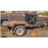 Image 2 : CUSTOM 4' X 80" FLAT DECK TRAILER W/ FRONT MOUNTED