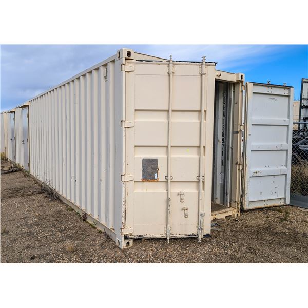 40FT SEA CAN SHIPPING CONTAINER W/ MULTIPLE