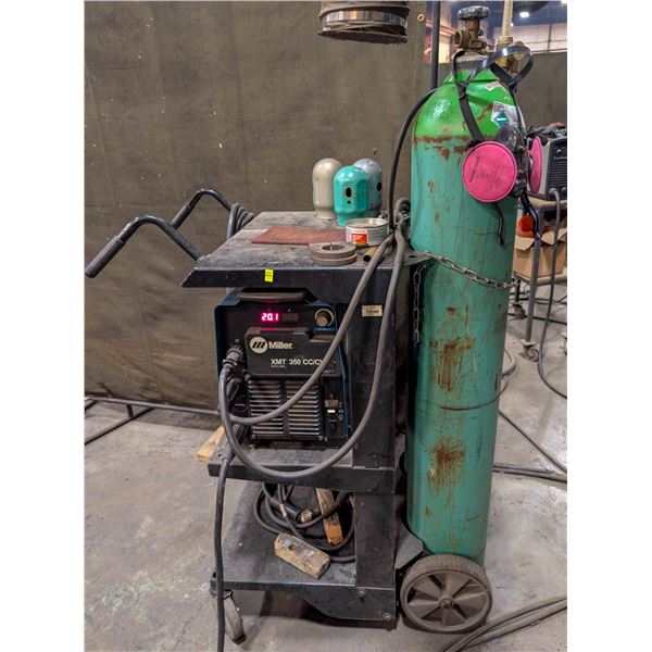 MILLER XMT 350 CC/CV PORTABLE MULTI-PROCESS WELDER