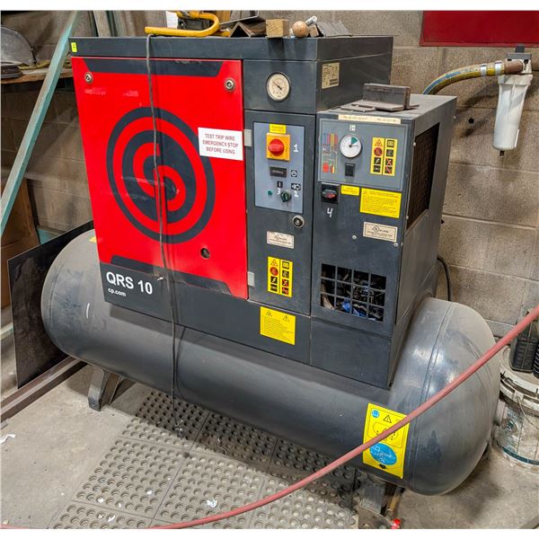 CHICAGO PNEUMATIC QRS 10 10HP AIR COMPRESSOR W/