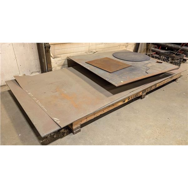 PALLET OF ASSORTED SHEET METAL
