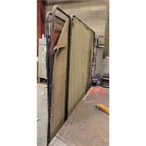 LOT OF 6 ASSORTED WELDING SCREENS