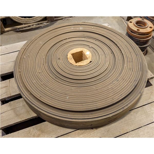 LARGE ROLL OF 4" WIDE INDUSTRIAL RUBBER STRIP