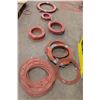 Image 3 : PALLET OF ASSORTED PIPE FLANGES W/ FLANGE GASKETS