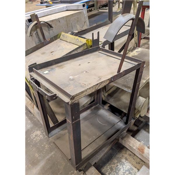 CUSTOM METAL WELDER CART