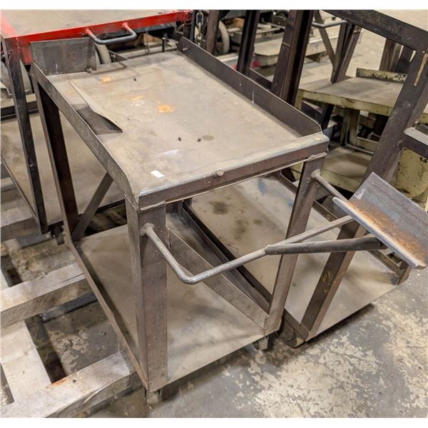 CUSTOM METAL WELDER CART