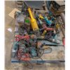 Image 2 : PALLET OF ASSORTED CORDED POWERTOOLS *UNTESTED