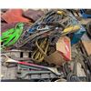 Image 2 : PALLET OF LARGE WRENCHES, CABLES & MORE