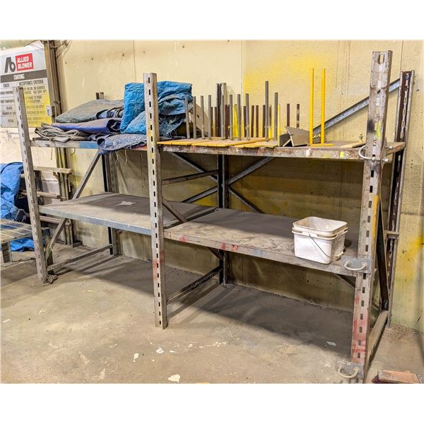 2 TIER HEAVY DUTY RACK 12" X 36" X 72"