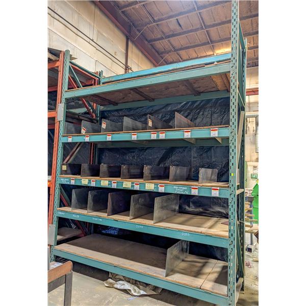 5-TIER SECTION OF PALLET RACKING 114" X 36" X 144"