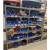 Image 1 : TWO 5-TIER SECTIONS OF E-Z RECT RACKING W/ CONTENT