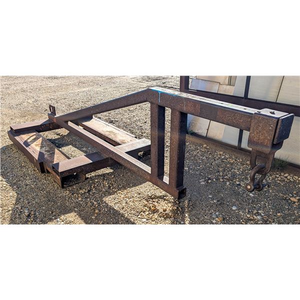 CUSTOM WELDED FORKLIFT CRANE ATTACHMENT