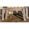 Image 1 : LOT OF 2 WOODEN SAW HORSES 5' LONG, 32" HIGH