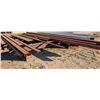 Image 2 : LOT OF 3 LONG I-BEAM STANDS W/ ASSORTED SQUARE &