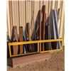 Image 1 : CONTAINER OF ASSORTED METAL STOCK INCL: ANGLE IRON