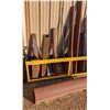Image 2 : CONTAINER OF ASSORTED METAL STOCK INCL: ANGLE IRON