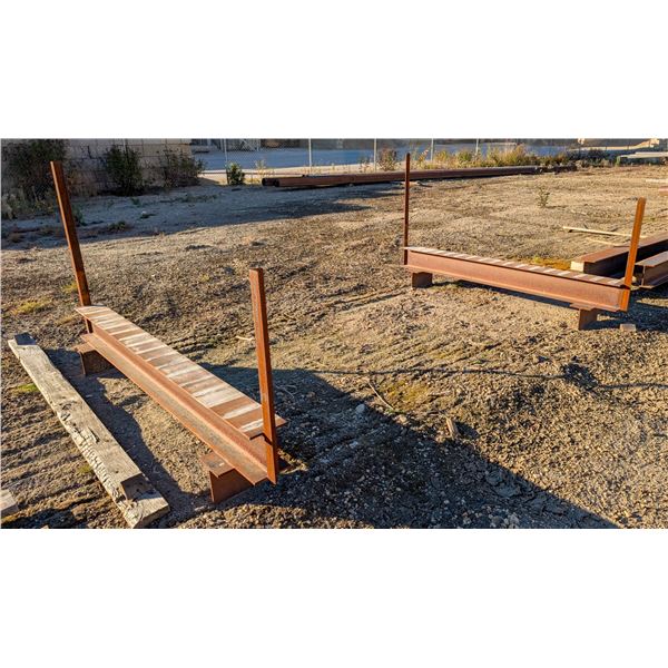 96" X 21" I-BEAM STANDS