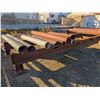 Image 2 : LOT OF 4 I-BEAM STANDS & ASSORTED METAL PIPING