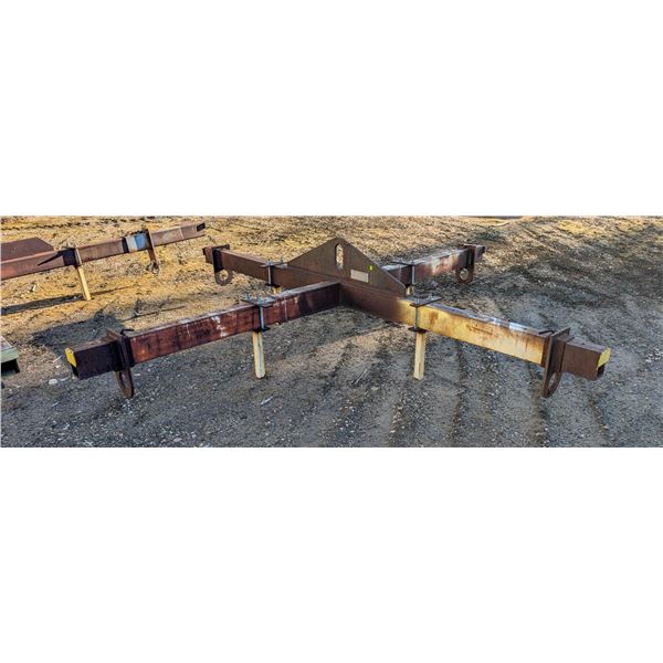 HEAVY DUTY 4-POINT CRANE LIFTING SPREADER FRAME
