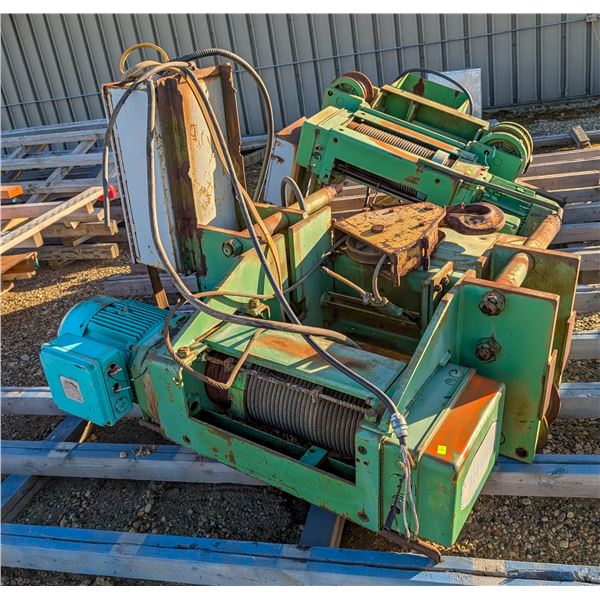 STAHL AS 416 ELECTRIC WIRE ROPE HOIST ASSEMBLY