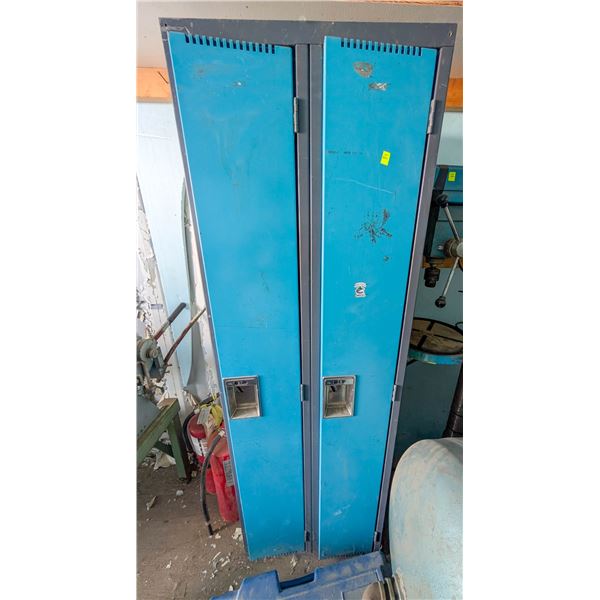 BANK OF 2 LOCKERS
