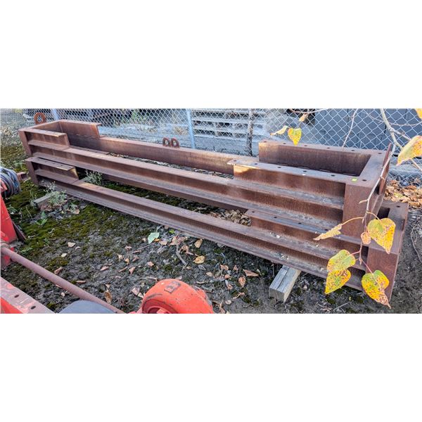 LOT OF TWO 146" HEAVY DUTY INDUSTRIAL SUPPORT